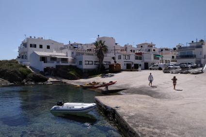 Zona de Cala Tap donde ha tenido lugar el accidente.