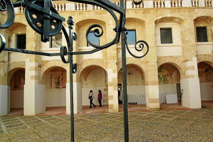 Imagen del interior rehabilitado del Convent de Sant Diego desde el piso superior del inmueble.