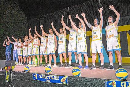 menorca Poliesportiu Alaior, presentació equips bàsquet CB Jovent