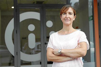 Anna Marquès, en la sede del Colegio de Enfermería.