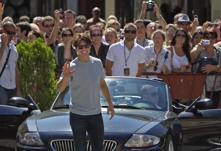 TOM CRUISE PROMOCIONA LA PELÍCULA "KNIGHT AND DAY" EN SEVILLA