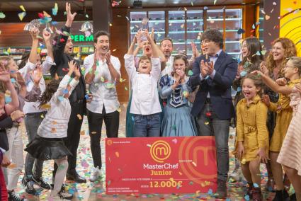 Guillem, ganador de la novena edición de 'MasterChef Junior'