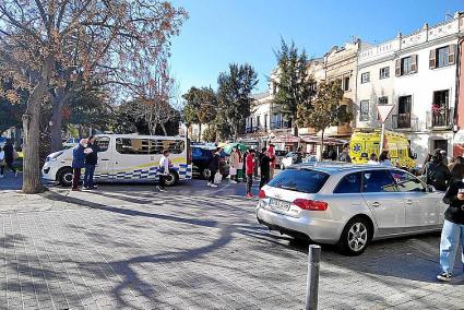 La pelea causó revuelo e hizo necesaria la presencia policial.