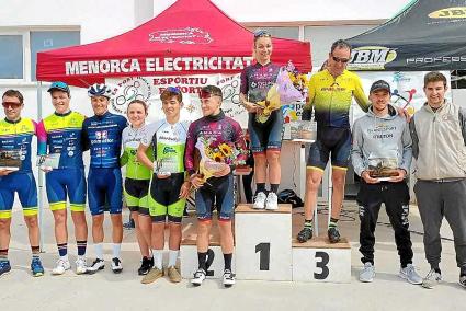 Los principales protagonistas de este entretenido fin de semana de ciclismo en las carreteras de la Isla