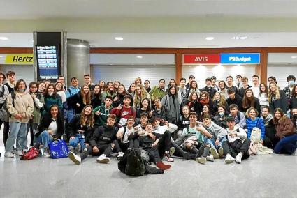 Los grupos de Bachillerato del IES Josep Miquel Guàrdia de Alaior visitaron en marzo la Fira de l’Ensenyament de Barcelona