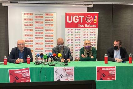 UGT y CCOO «incentivarán» la conflitividad laboral si no suben los sueldos