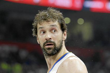 Llull, en un instante la final de la Euroliga que el Real Madrid perdió ante el Efes. 