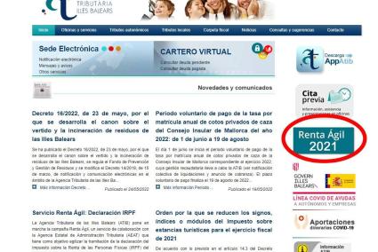 Renta Ágil: ¿Cómo pedir cita en función del lugar de residencia?