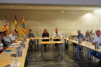 Reunión de la comisión de seguimiento del convento de Sant Diego de Alaior.