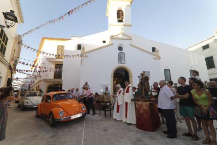 Tres años después, la localidad recuperó las tradiciones de la fiesta de Sant Cristòfol