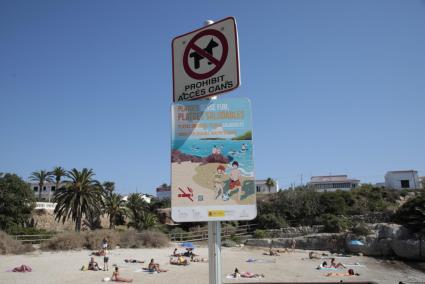 Sa Platja Gran de Ciutadella es una de las cinco playas de Menorca adheridas al programa.