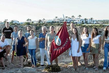 Alguns dels membres de la qualcada de Sant Climent d'enguany