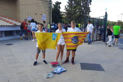 Els menorquins Vicent Marí, Roser Fortuny i Iván Preto són subcampions d’Espanya en la categoria RoboBasic.