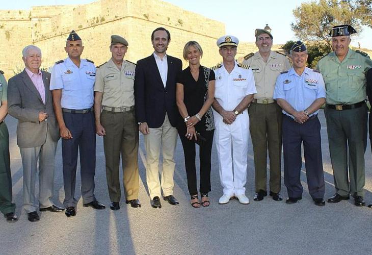 Concierto del Día de las Fuerzas Armadas en el Castillo de San Carlos