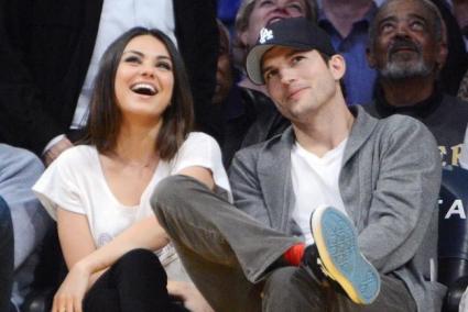 Mila Kunis y Ashton Kutcher