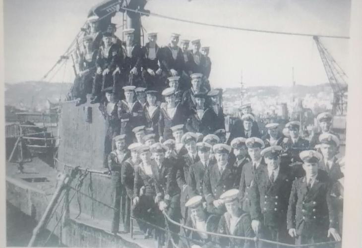 Mi abuelo Victor Strudwick marino de un submarino