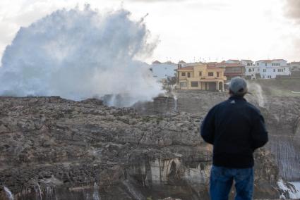 Alerta amarilla por temporal marítimo en el litoral de Menorca