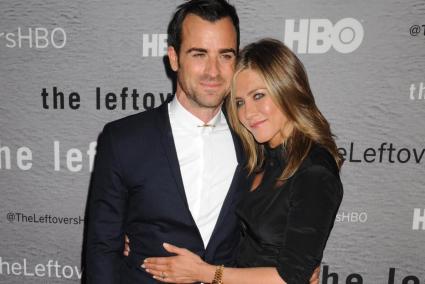 Justin Theroux y Jennifer Aniston