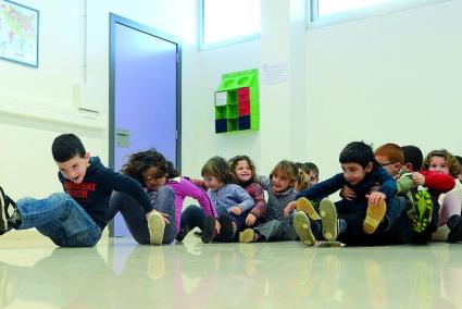 Imatge d'arxiu d'una activitat de Nadal de la ludoteca de Maó.