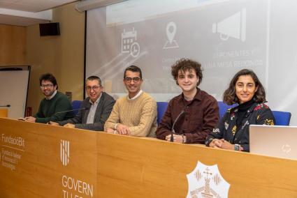 Imagen de este viernes en la presentación de la sexta edición del STEM Talks Menorca