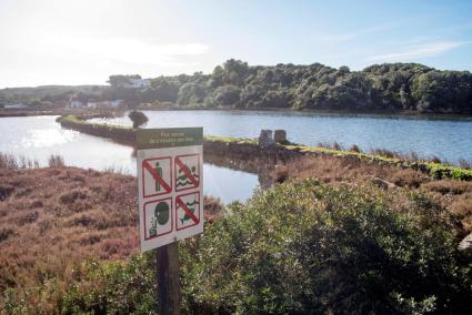 La Albufera de Es Grau se declaró parque natural en 1995.