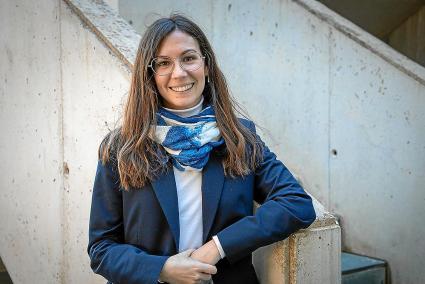 Verónica Pedrón Pardo, en el Auditori de Ferreries.