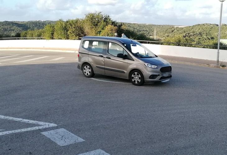 Calle Fornells de Mahón, convertida en una pista de Fórmula 1