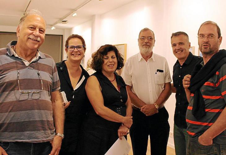 Inauguración de 'Synergia' en la galería. Espai d'Art 32