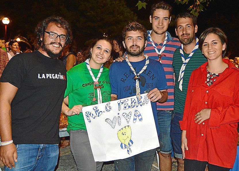 Cena de 'fideus de vermar' en Can Arabí