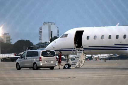 Elton John aterriza en Mallorca