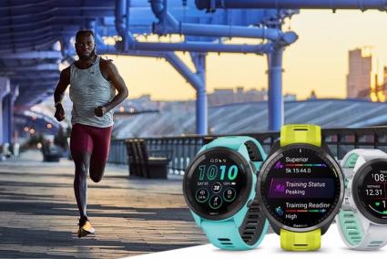 Los nuevos relojes de Garmin para correr Forerunner 265 y 965.