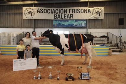 Binisegui Byway Kala, de Binigafull, Vaca Gran Campeona del concurso morfológico de 2023