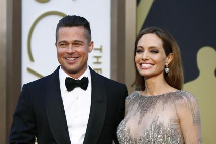 Brad Pitt y Angelina Jolie