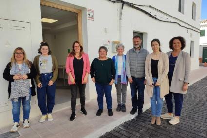 La presentación del servicio, este miércoles en Sant Lluís.