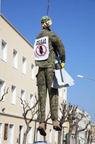 El bujot de Calós de l'any passat fou per criticar la guerra d'Ucraïna.