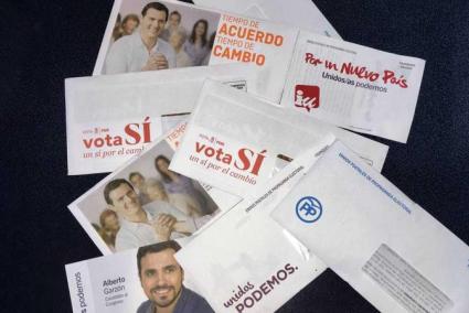 Imagen de propaganda electoral de las anteriores elecciones generales