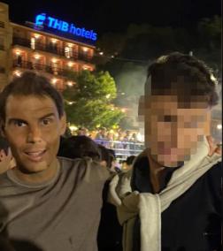 Rafa Nadal, pillado de fiesta en Porto Cristo: «Es un crack»