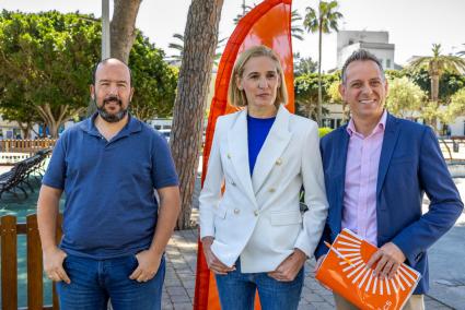 Borja Goñalons, Eva Pomar y Eugenio Ayuso