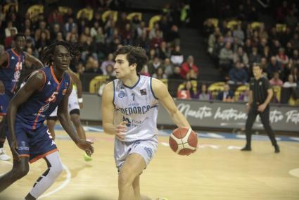 Miskovic, durante la final de Copa LEB Plata de esta temporada.