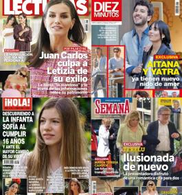 Estas son las portadas de la prensa rosa de hoy