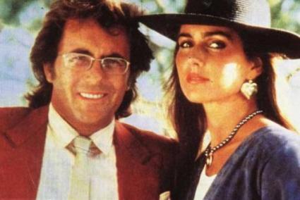 Al Bano y su mujer Romina.