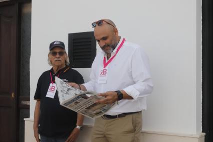 Jorge de Diego, concejal electo de XBalears, durante la jornada electoral .