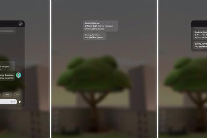 Meta implementa en Horizon Worlds una función de 'chat mundial' para compartir mensajes de texto con otros usuarios