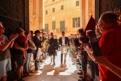 A la Catedral ressonà aquest dissabte, durant la Missa de Caixers, el tambor i el fabiol de Sant Joan