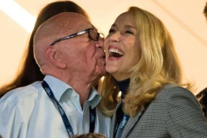 Rupert Murdoch y Jerry Hall se casan