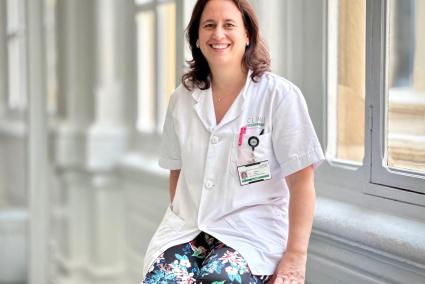 Doctora e investigadora. La mahonesa Sara Llufriu atiende pacientes de neurología e investiga en el mismo campo. Foto: XABIER URRA