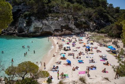 Menorca fue la isla con la anomalía de temperatura más alta de Balears