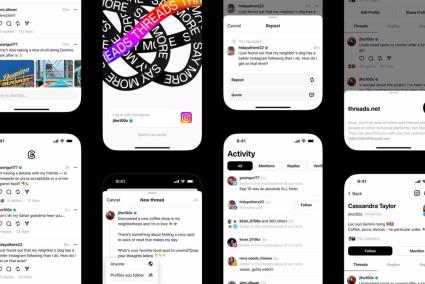 Threads, la nueva 'app' de Meta ya disponible.