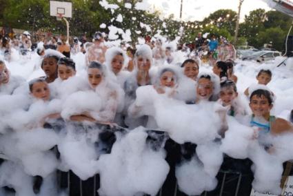 La fiesta de la espuma, evento esperado en Es Grau