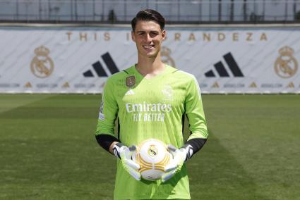 Kepa completa su primer entrenamiento con el Real Madrid